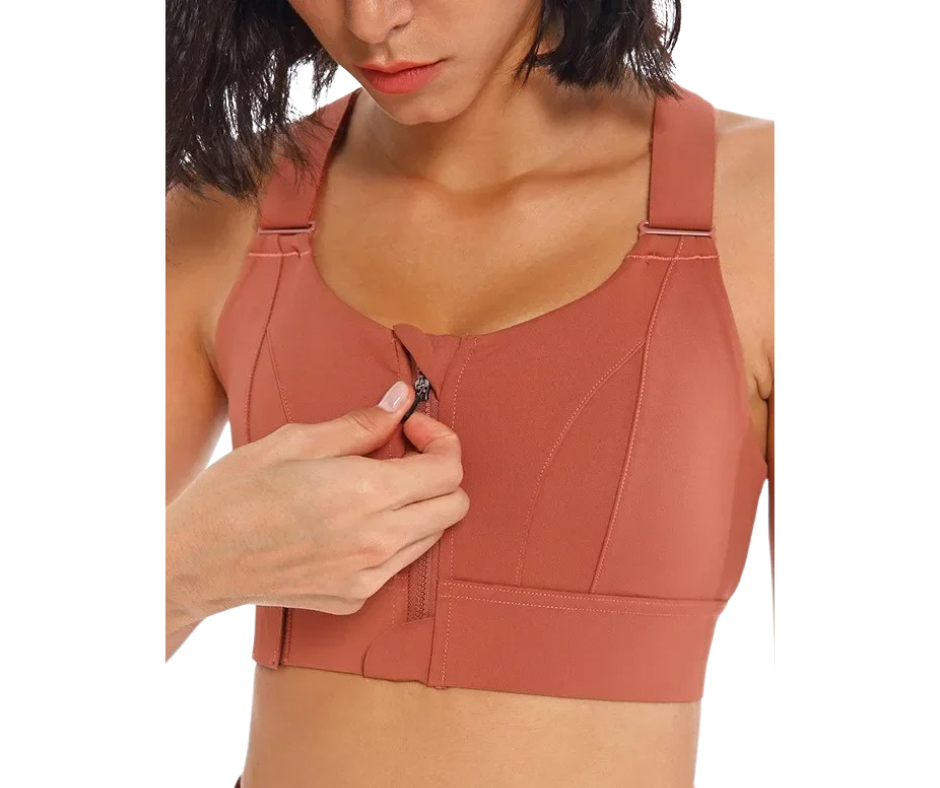 High Support Sports Bra - Adjustable, Shockproof