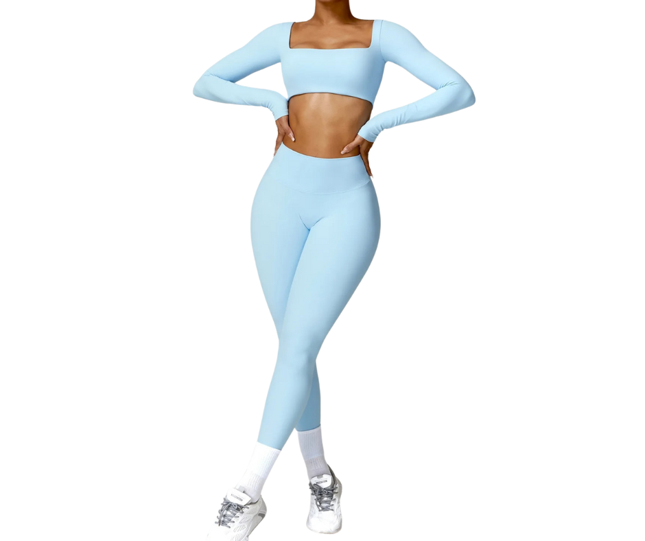 Quick-Drying Yoga Suit (Top & Pants)