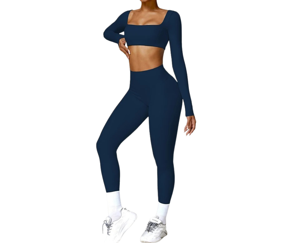 Quick-Drying Yoga Suit (Top & Pants)