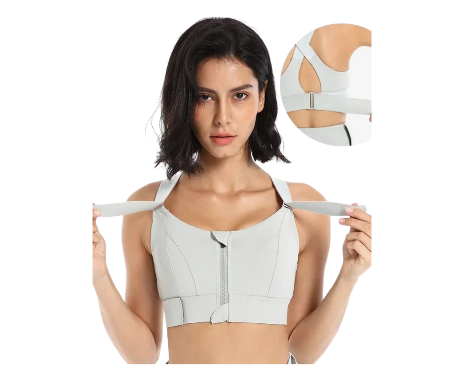 High Support Sports Bra - Adjustable, Shockproof