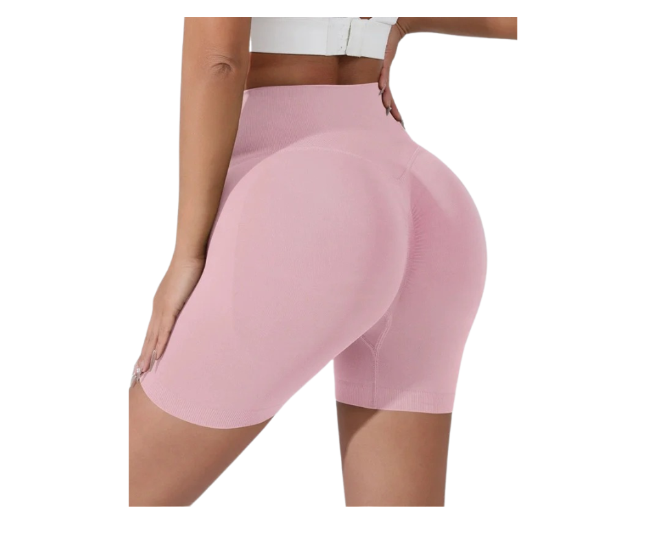 High Waist Running Shorts