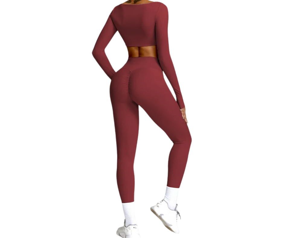 Quick-Drying Yoga Suit (Top & Pants)