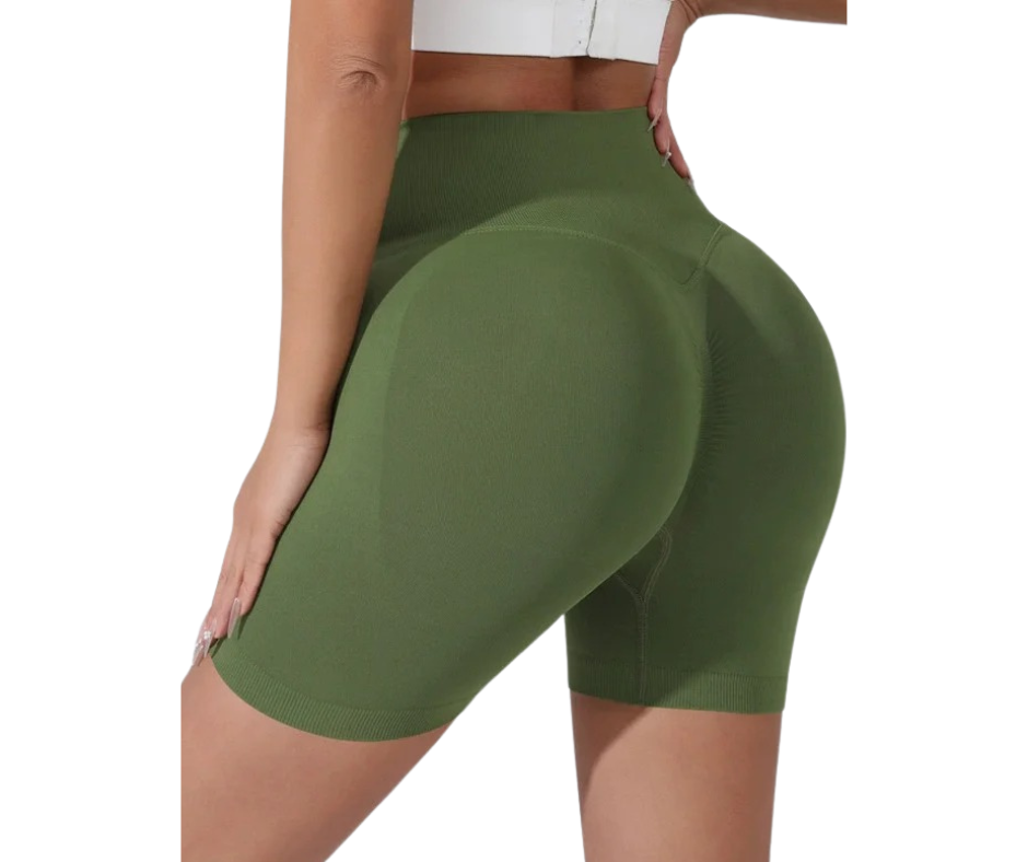 High Waist Running Shorts